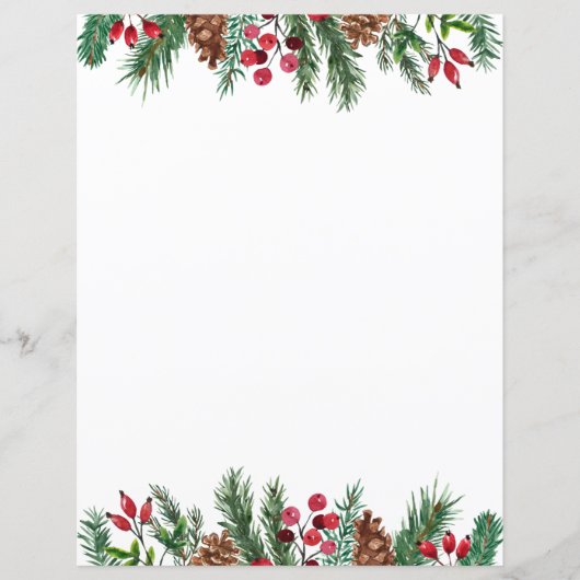 クリスマスレッドベリーとピネコーン (正面)