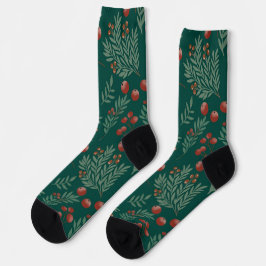 クリスマスレッドベリーソックス ソックス