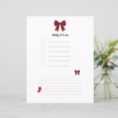 クリスマスレッドボウプランナーページ (スタンド正面)