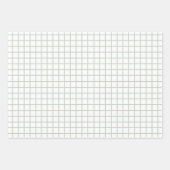 クリスマスレッドポインセチア水の色の手絵を描形 ラッピングペーパーシート (正面3)