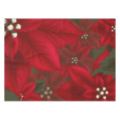 クリスマスレッドポインセティアテーブルクロス テーブルクロス (正面(横))