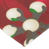 クリスマスレッドポインセティアテーブルクロス テーブルクロス (アングル)