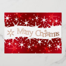 クリスマスレッド冬の雪片