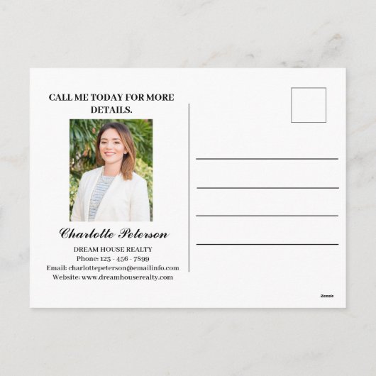 クリスマスレッド実在エテートマーケティング農業 シーズンポストカード (裏面)