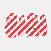 クリスマスレッド白ストライプ党のお気に入りボックス フェイバーボックス (折り畳みなし)