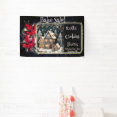 クリスマスレッド離れズススノーヴィレッジベイクセール 横断幕 (インサイチュ)