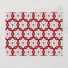 クリスマスレッド ポストカード