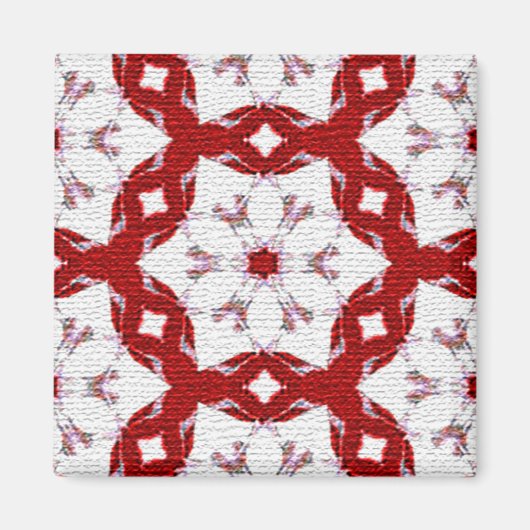 クリスマスレッド マグネット (正面)