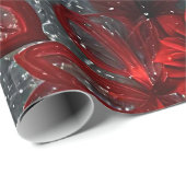 クリスマスレッド ラッピングペーパー (ロールコーナー)