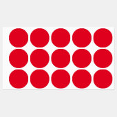 クリスマスレッド ラベル (シート)