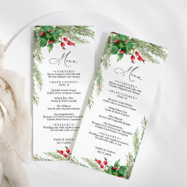 クリスマスレッ結婚ドベリーのメニュー メニュー