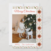 クリスマスレディバグの写真 シーズンカード (正面)