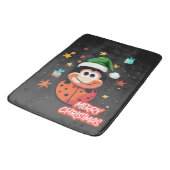 クリスマスレディバグ応援 バスマット (アングル)