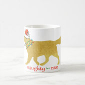 クリスマスレトリエいけなーバーが素敵な休日 コーヒーマグカップ (中央)