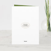 クリスマスレトリバー（ギフト付き） シーズンカード (裏面)