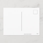 クリスマスレトロスタイルハッピーホリデー！ シーズンポストカード (裏面)