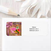 クリスマスレトロスタイルハッピーホリデー! ラベル (インサイチュ)