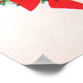 クリスマスレトロトインデナーホリデーヴィンテージポスター ポスター (角)