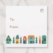 クリスマスレトロハウス フェイバータグ (裏面)