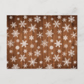 クリスマスレトロレッドファームトラック6フォトカード ポストカード (裏面)