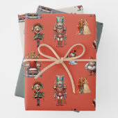 クリスマスレトロヴィンテドフェアヤコア ラッピングペーパーシート (インサイチュ)