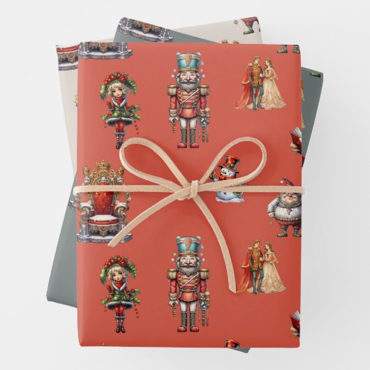 クリスマスレトロヴィンテドフェアヤコア ラッピングペーパーシート (インサイチュ)