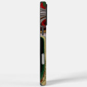 クリスマスレトロヴィンテージテクスチャ抽象芸術アートプリント Case-Mate iPhoneケース (裏面 / 右)