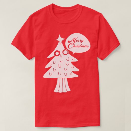 クリスマスレトロヴィンテージハロウィンミツバチ幽霊(2) Tシャツ (デザイン正面)