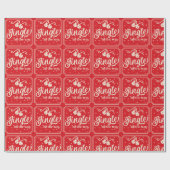 クリスマスレトロヴィンテージ包装紙 ラッピングペーパー (フラット)