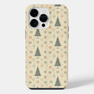 クリスマスレトロ/ヴィンテージ iPhone 14 PRO MAXケース