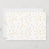 クリスマスレトロGroovy twins誕生日パーティー 招待状 (裏面)