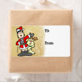 クリスマスレベル ラベル (インサイチュ)