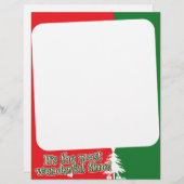 クリスマスロゴひな形 (正面/裏面)