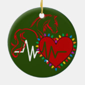 クリスマスロゴ セラミック オーナメント (裏面)