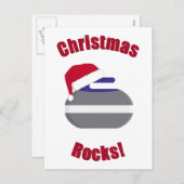 クリスマスロック!カーリング シーズンポストカード (正面/裏面)