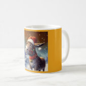 クリスマスロバ1 コーヒーマグカップ (正面右)