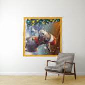 クリスマスロバ1 タペストリー (インサイチュ(横))