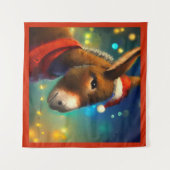 クリスマスロバ3 タペストリー (正面(横))