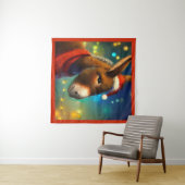 クリスマスロバ3 タペストリー (インサイチュ(横))