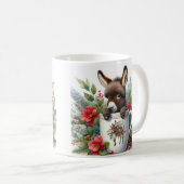 クリスマスロバ コーヒーマグカップ (正面右)