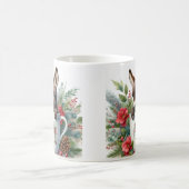 クリスマスロバ コーヒーマグカップ (中央)