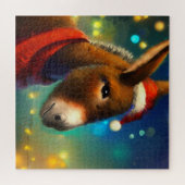 クリスマスロバ(3) ジグソーパズル (横)