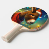 クリスマスロバ(3) 卓球ラケット (正面アングル)