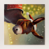 クリスマスロバ(4) ジグソーパズル (横)