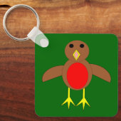 クリスマスロビンカスタムグ キーホルダー (正面)