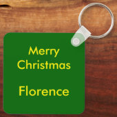 クリスマスロビンカスタムグ キーホルダー (裏面)