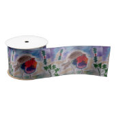 クリスマスロビンサテンリボン サテンリボン (リール)