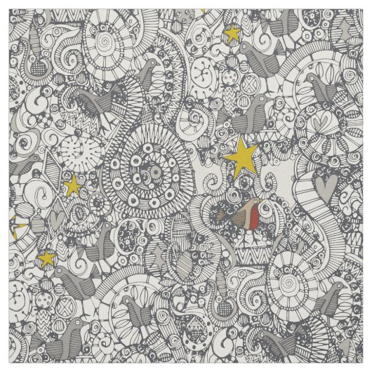 クリスマスロビンツリー ファブリック (見本)