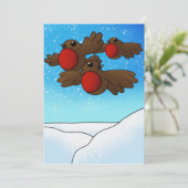 クリスマスロビンバード カード (スタンド正面)