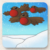 クリスマスロビンバード コースター (正面)